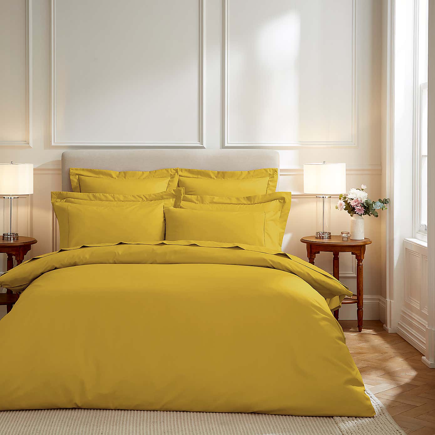 Dorma Egyptian Cotton 400 Thread Count Percale Duvet Cover