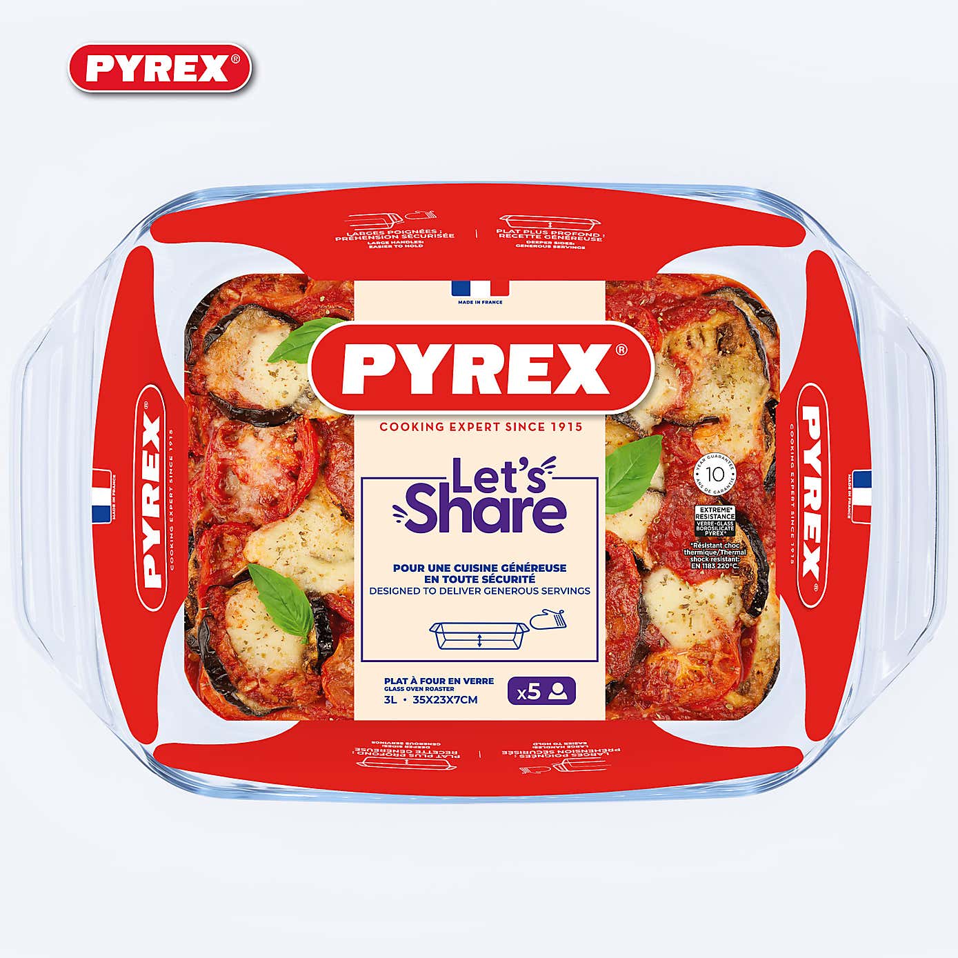 Pyrex Optimum Rectangular Roaster