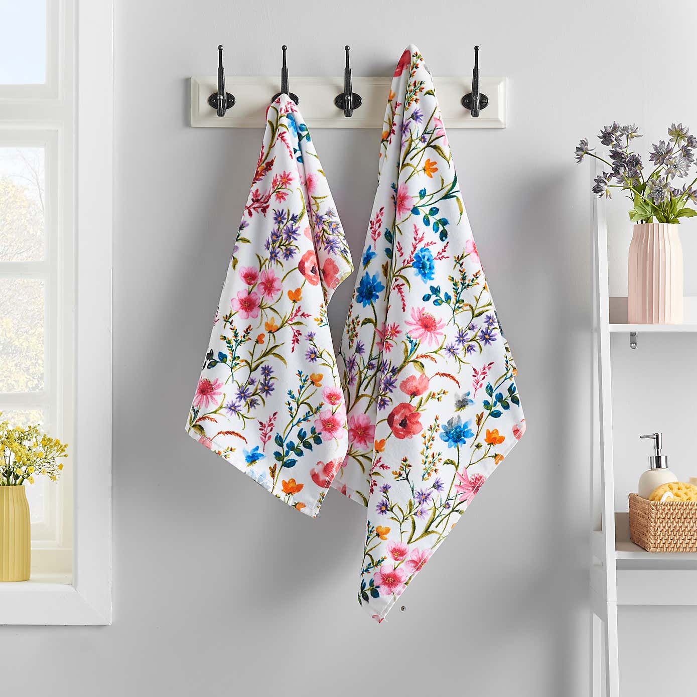 Foxley Floral Cotton Towel