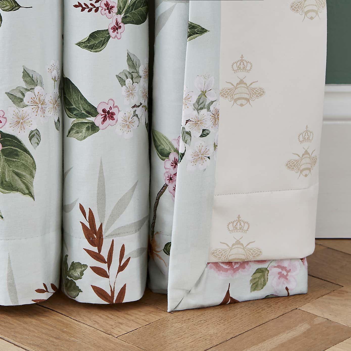 Dorma Love Bird Blackout Pencil Pleat Curtains