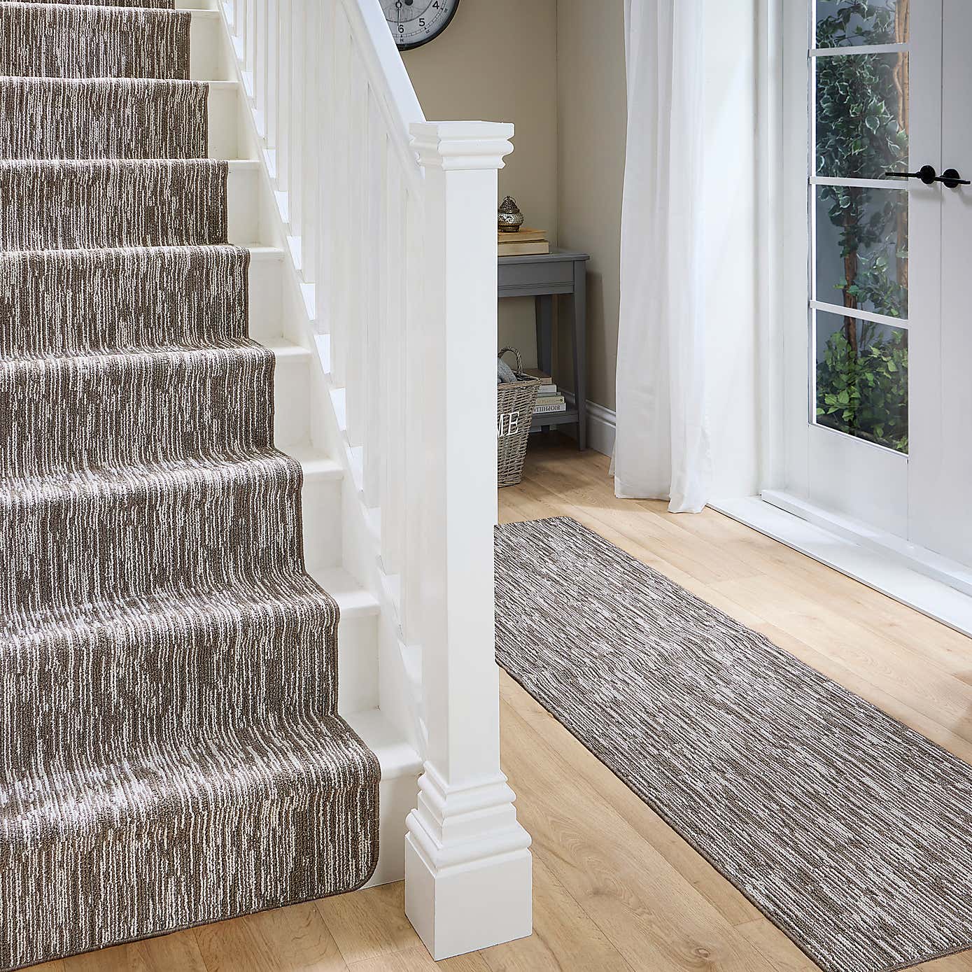 Marvel Broken Stripe Hard-wearing Washable Stair Runner