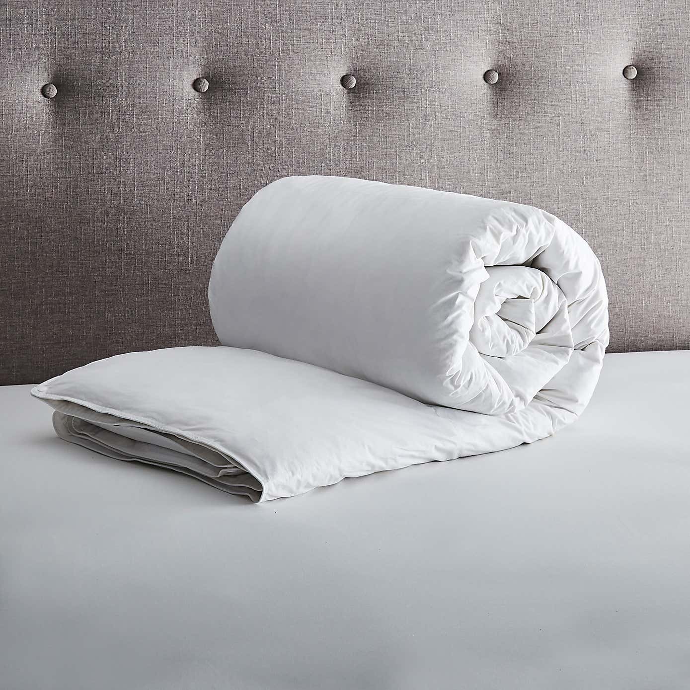 Fogarty White Duck Feather and Down Duo 3 + 7.5 Tog All Seasons Duvet