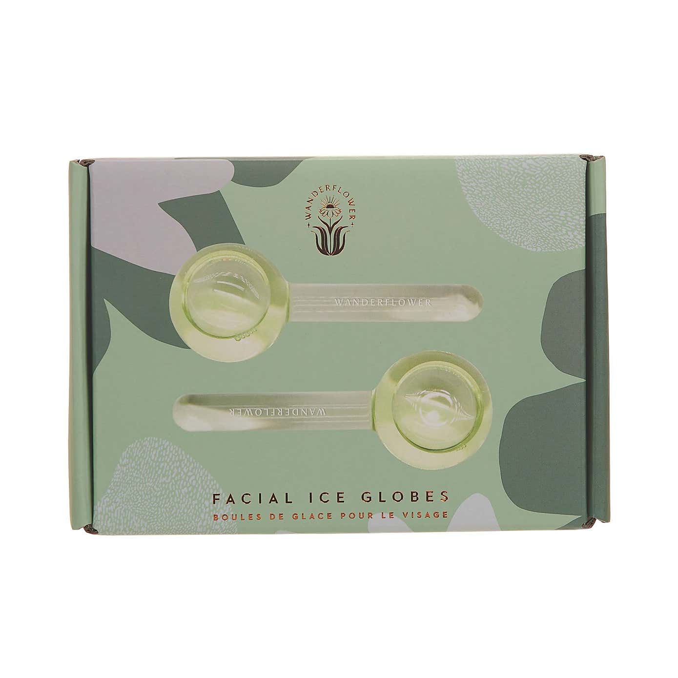 Set of Two Upper Canada Wanderflower Ice Globes