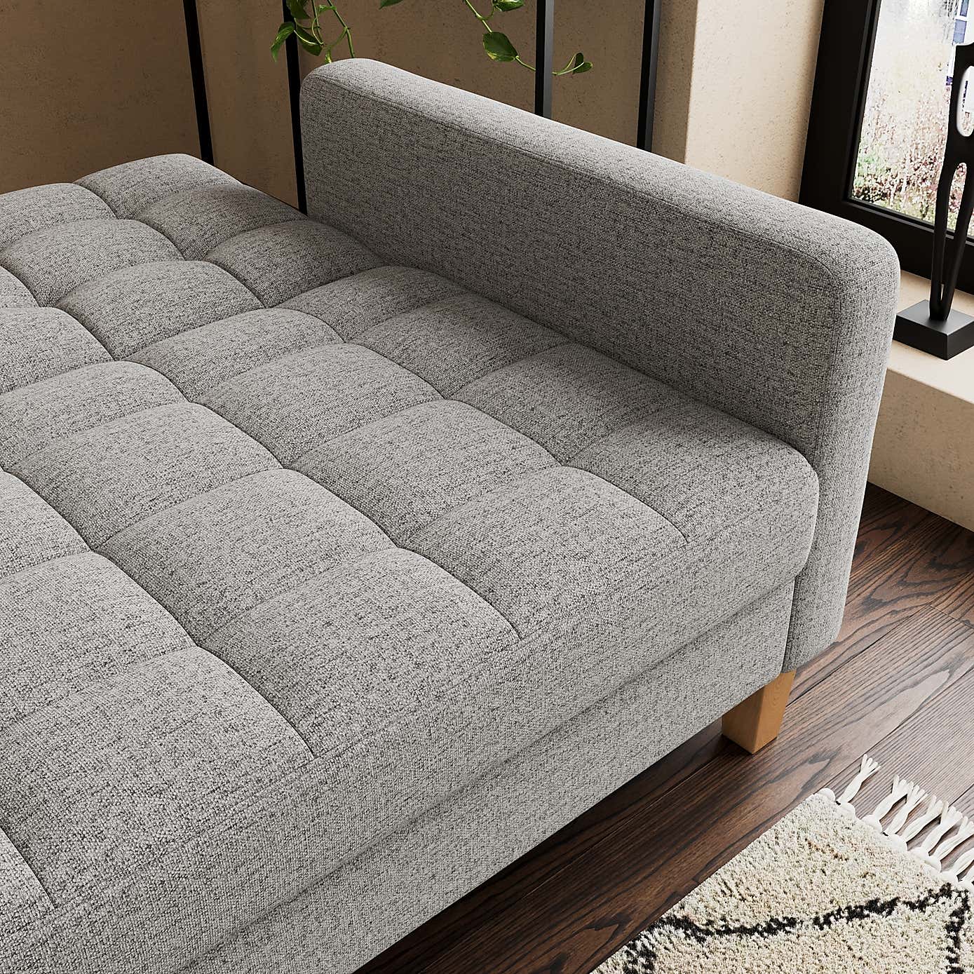Harlow Storage Double Sofa Bed, Flatweave
