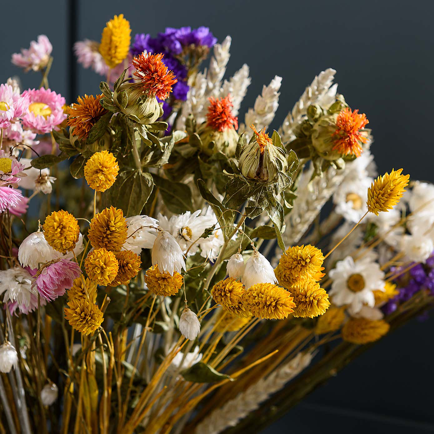 Dried Multicoloured Bouquet