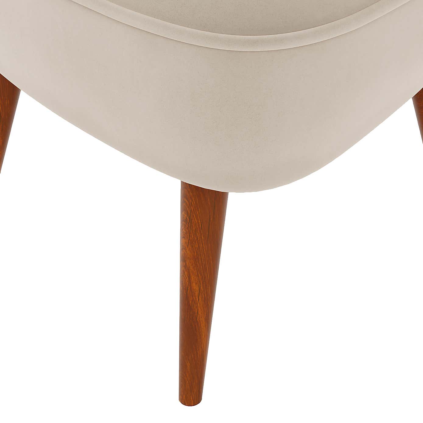 Elsie Velvet Cocktail Chair