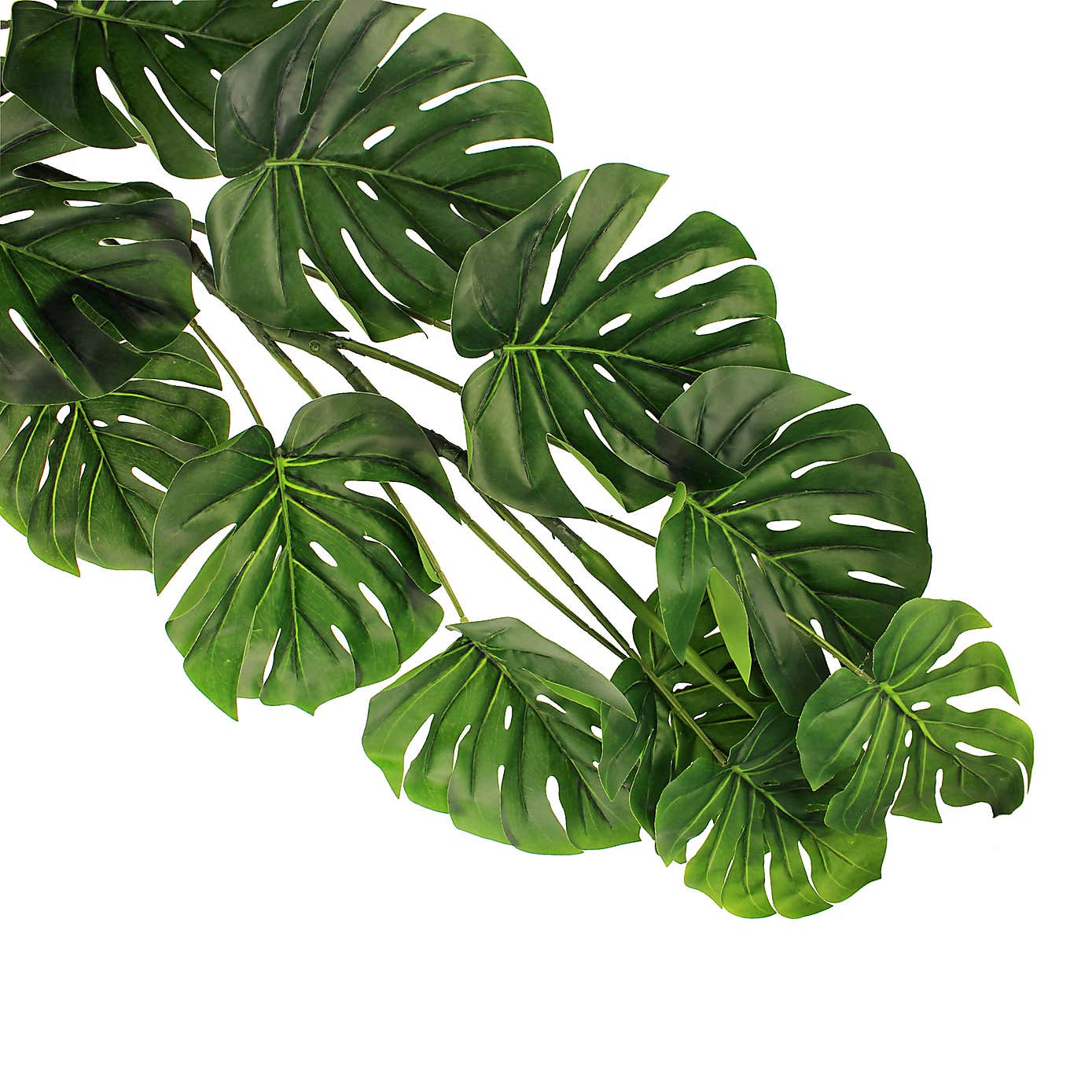 Artificial Monstera Garland