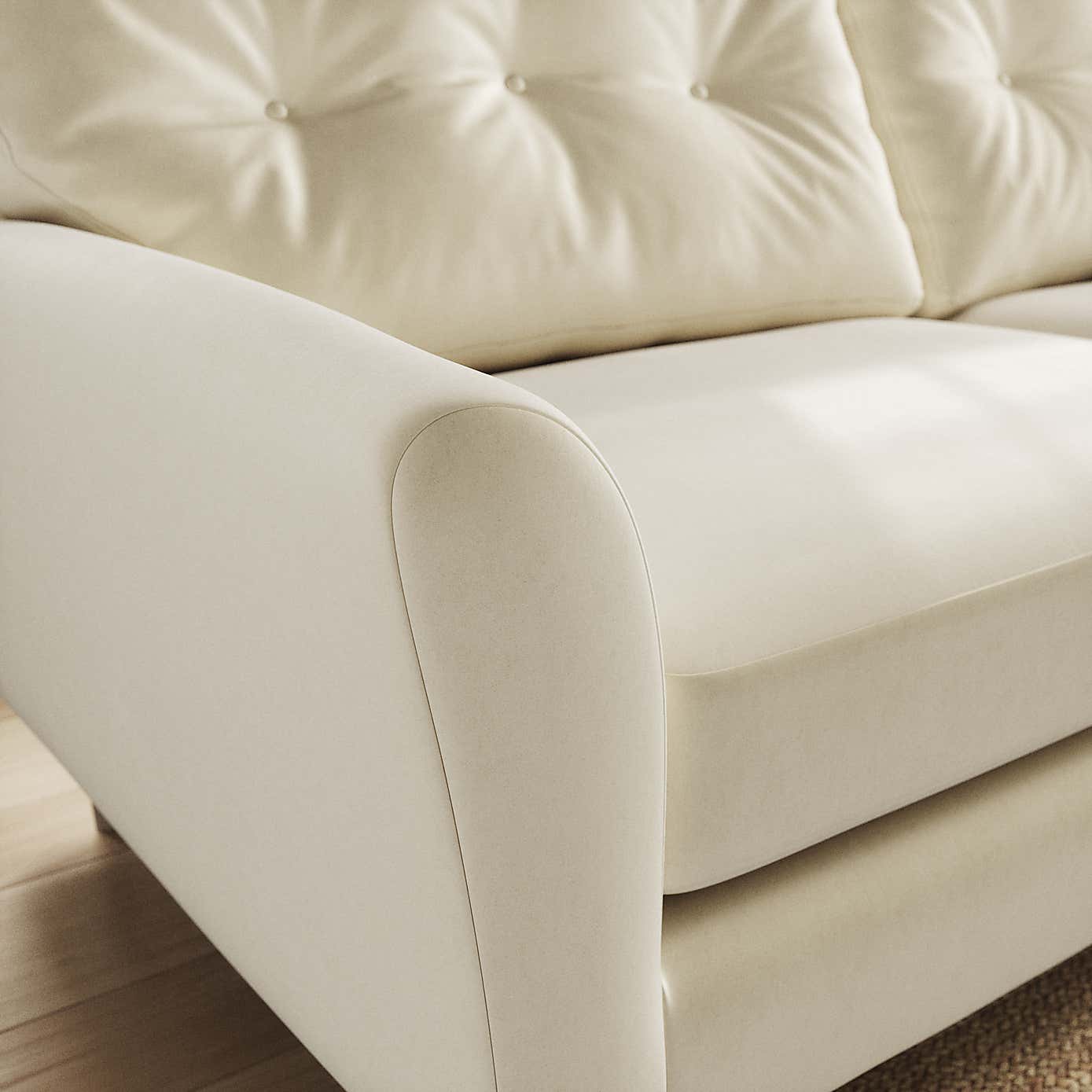 Sven Opulent Velvet 4 Seater Sofa