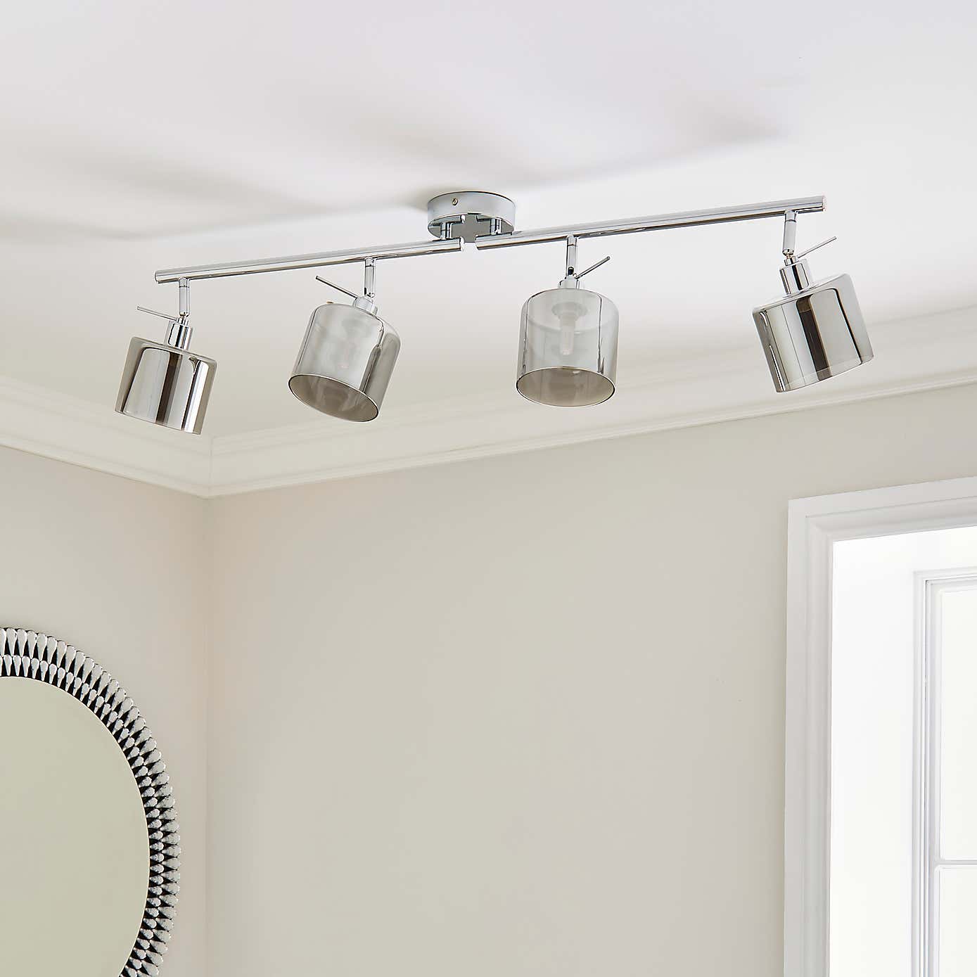 Erin 4 Light Adjustable Spotlight Bar