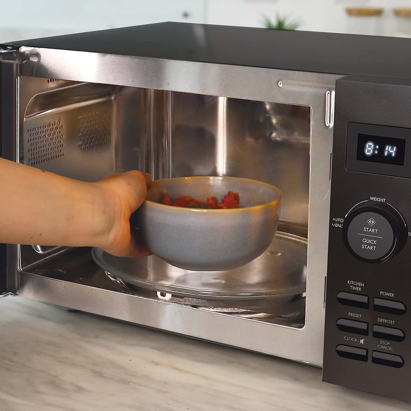 Statesman Digital Solo 800W Microwave