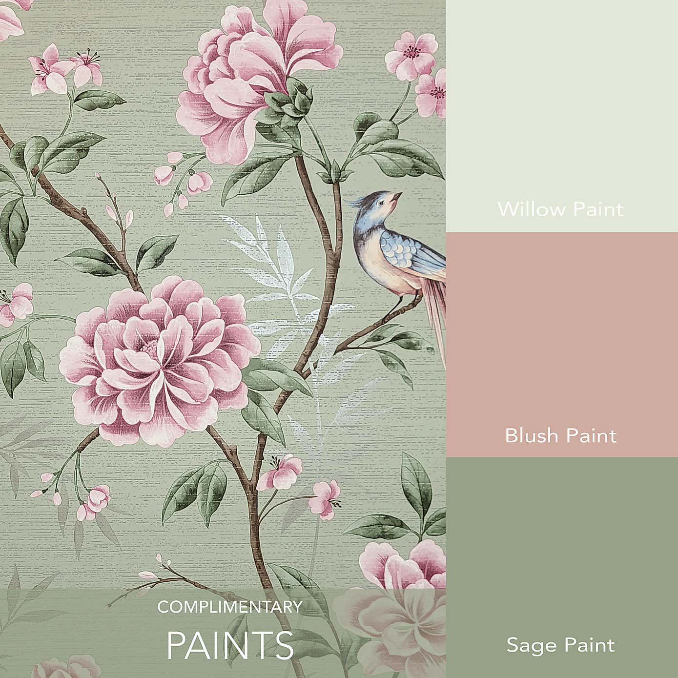 Akina Floral Wallpaper