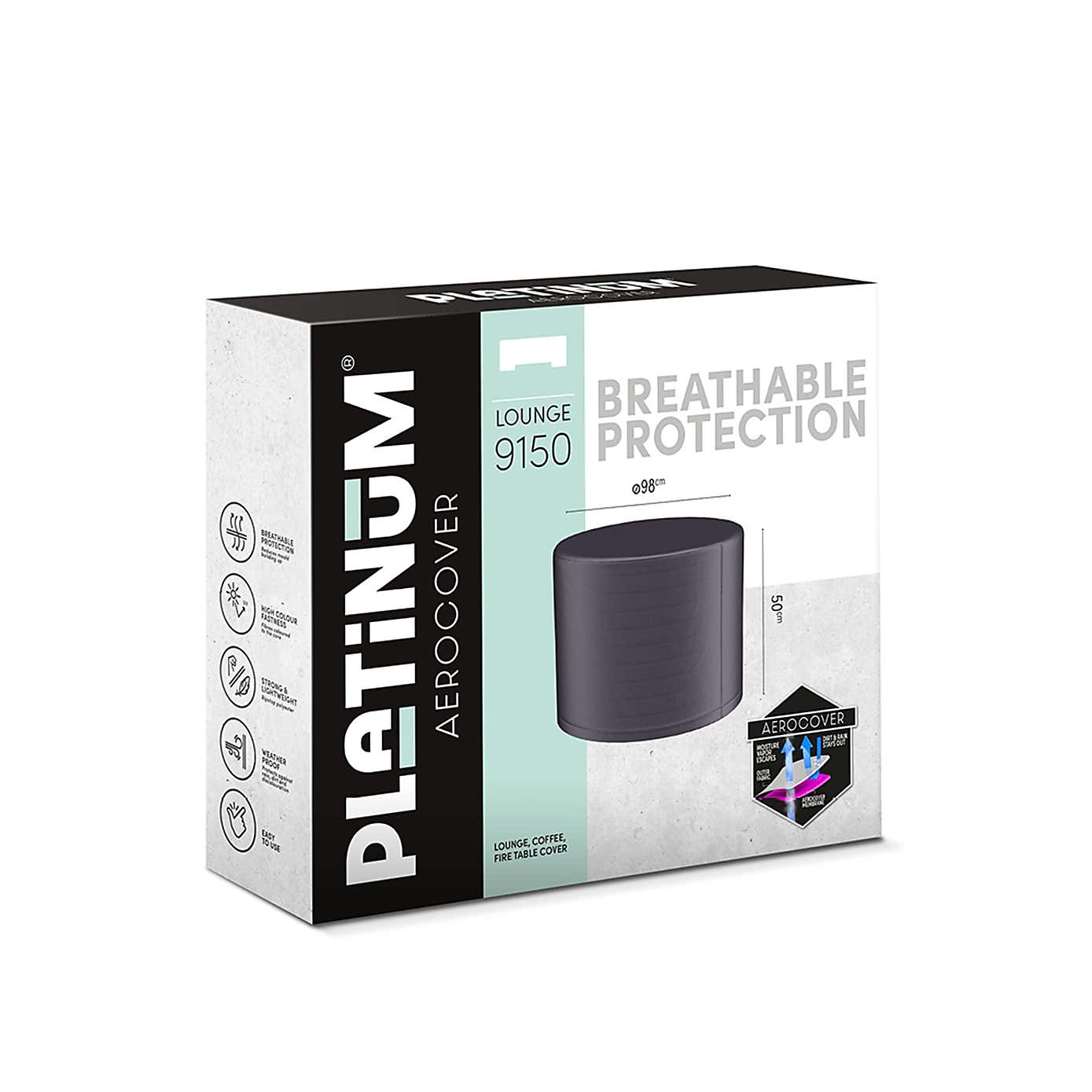 Aerocover Round Firetable Cover