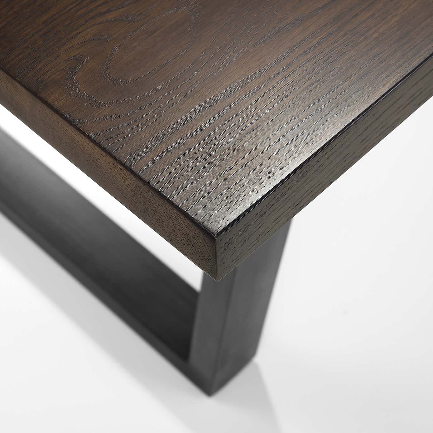 Brooklyn Rectangular Dining Table Dark Oak