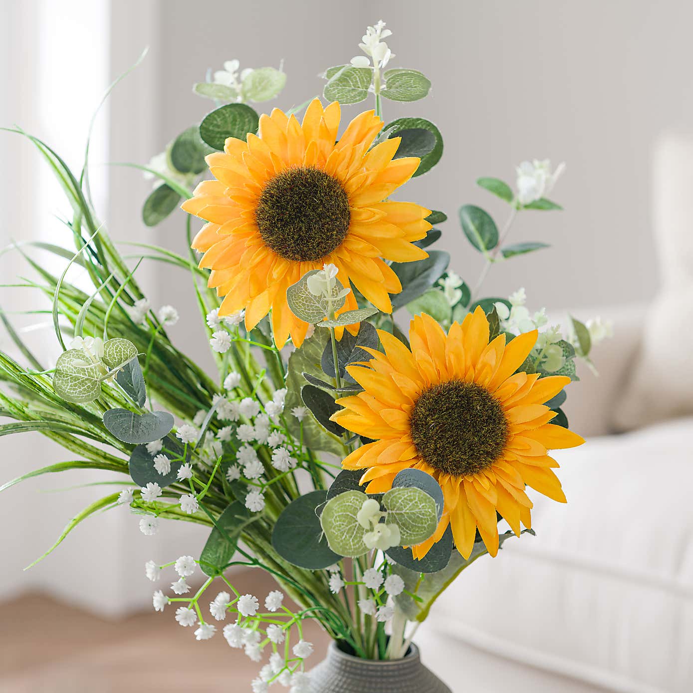 Artificial Sunflower Letterbox Bouquet