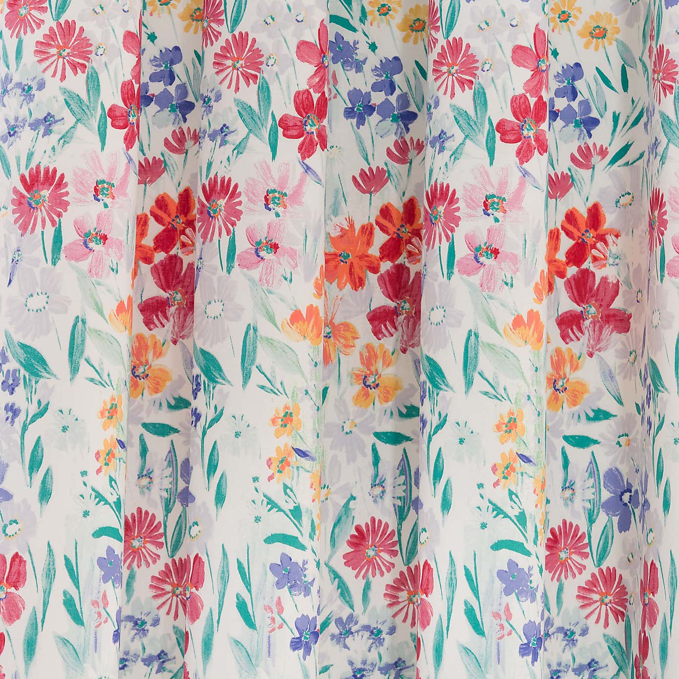 Daisy Meadow Blackout Eyelet Curtains