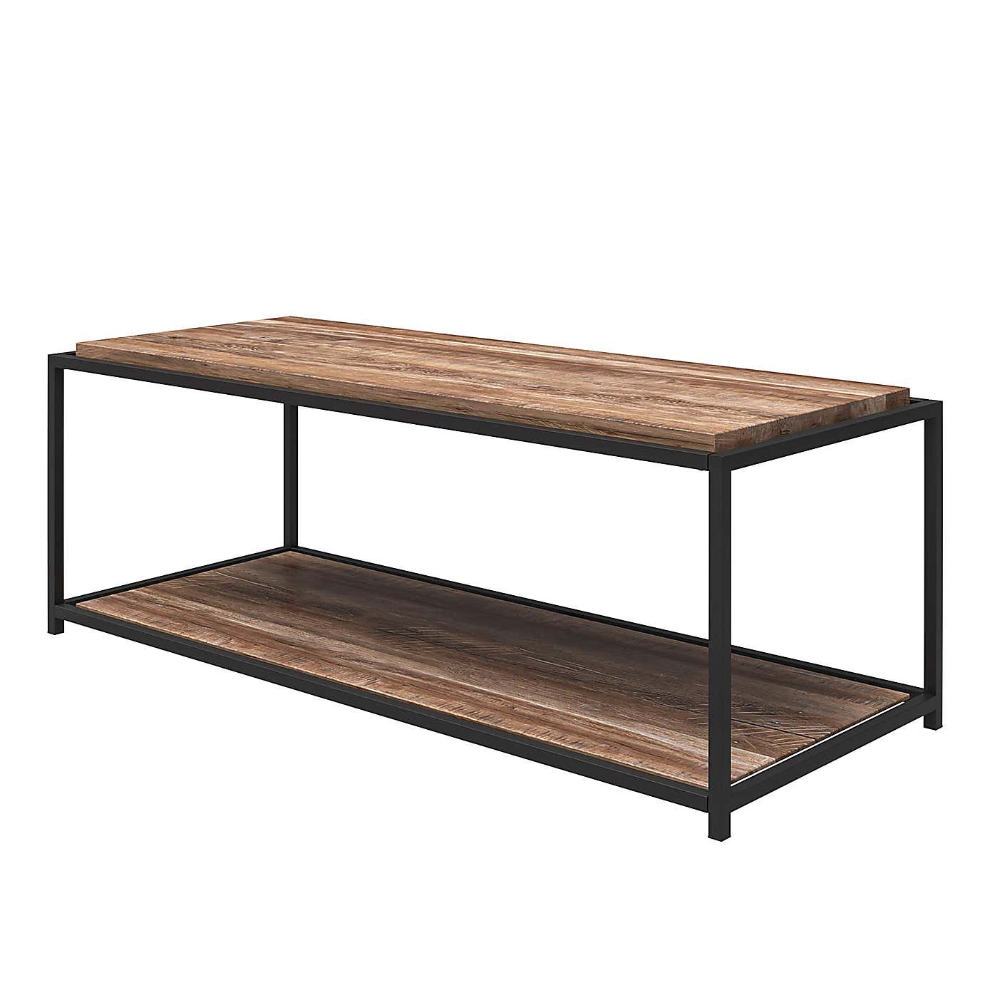Quincy Coffee Table, Weathered Oak