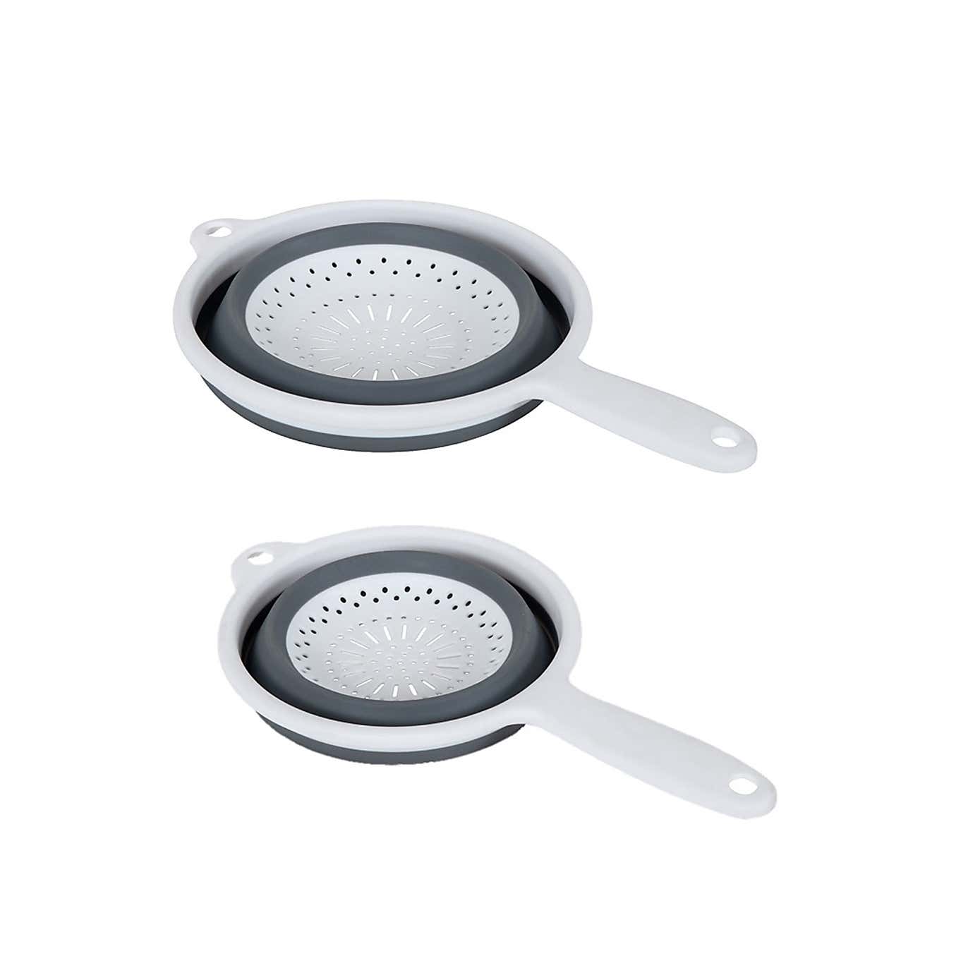 ADDIS Set of 2 Pop & Store Colanders