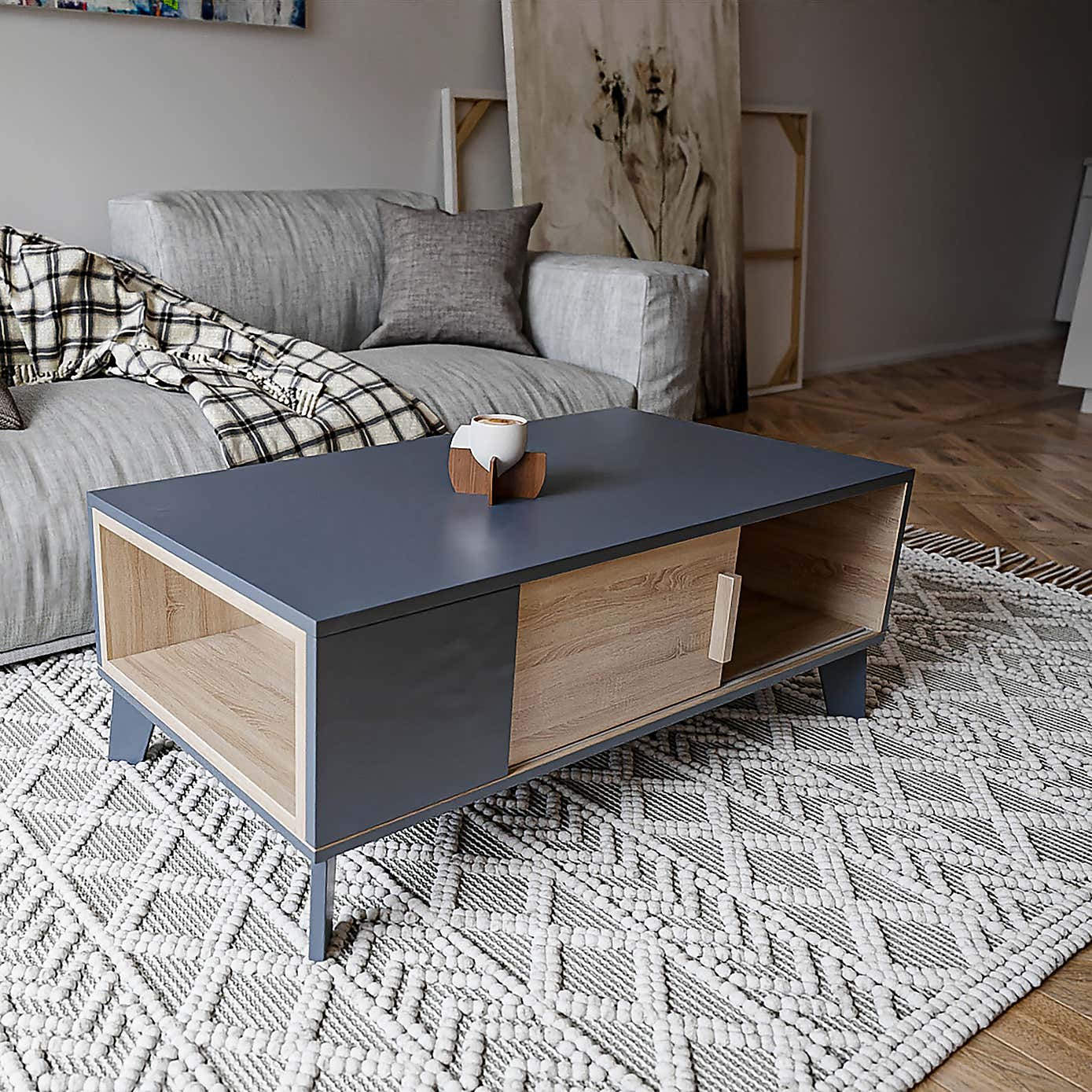 Cobalt Coffee Table Grey