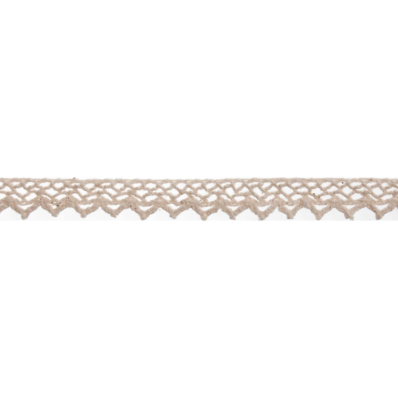 Bowtique Cream Lace Point Ribbon