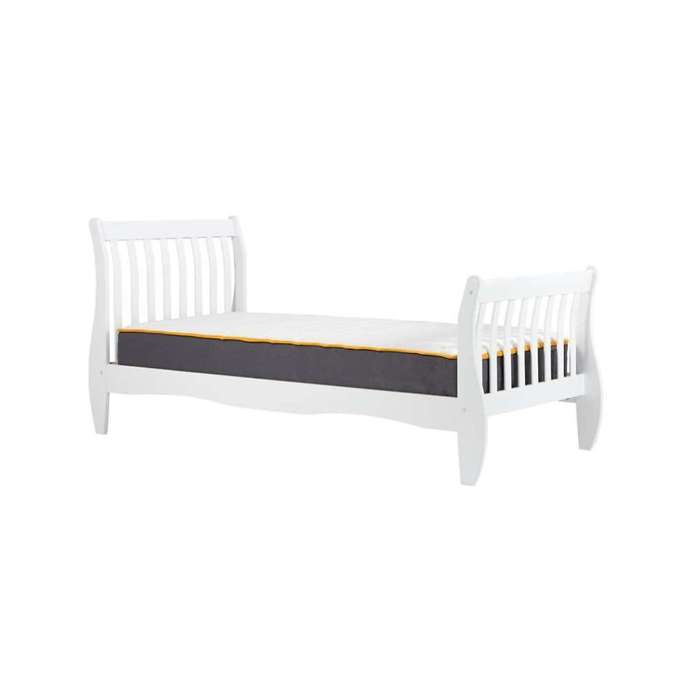 Belford Wooden Bed Frame, White