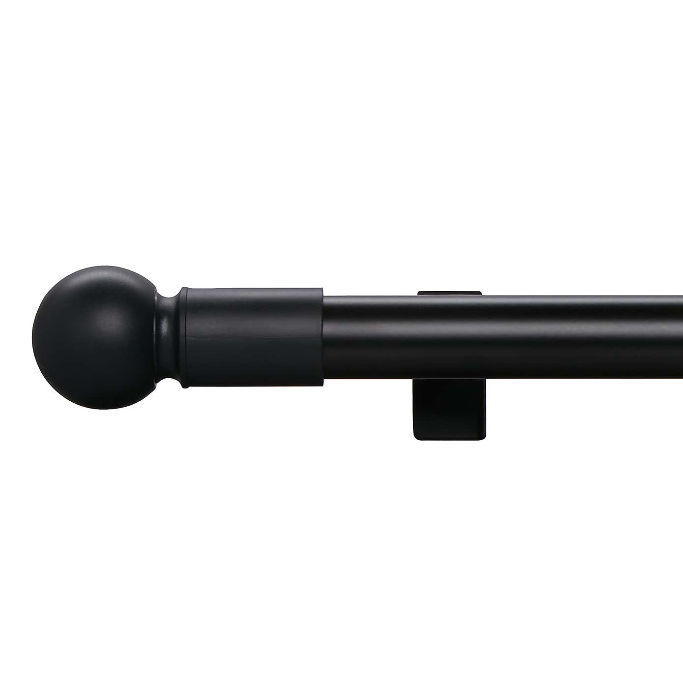 No Drills Extendable Eyelet Curtain Pole
