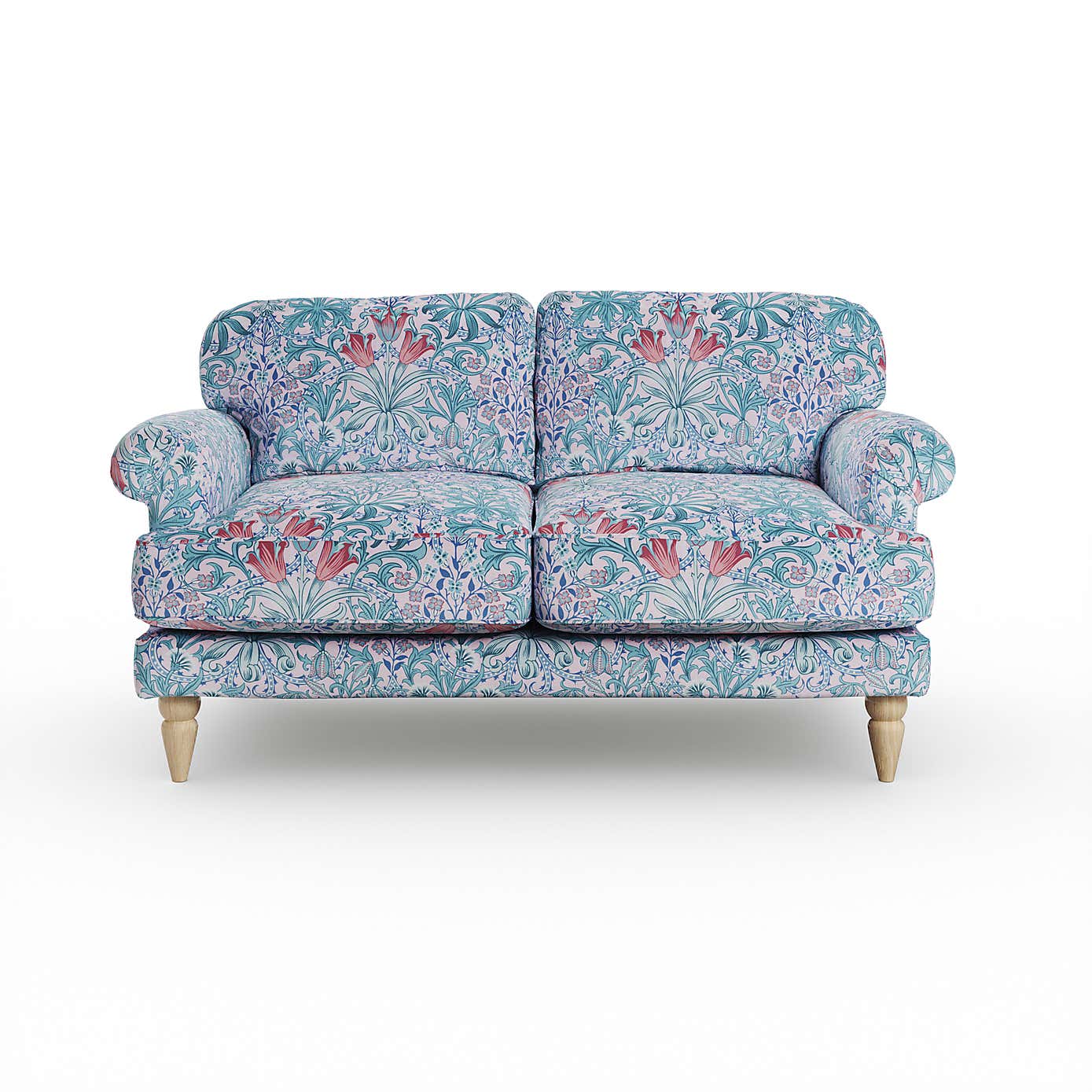 Jolene William Morris Woodland Weeds Print Velvet 2 Seater Sofa
