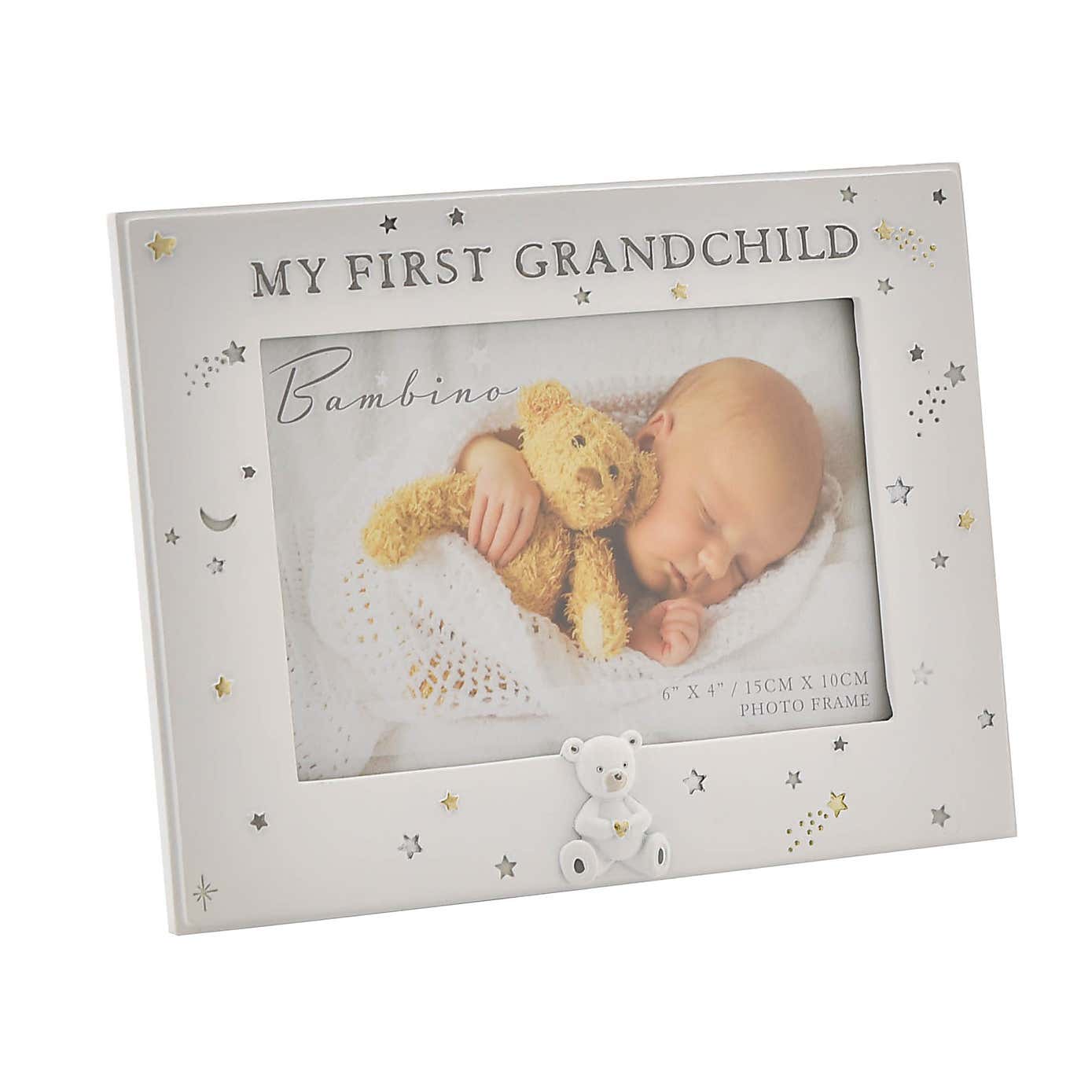 Bambino Resin First Grandchild Photo Frame