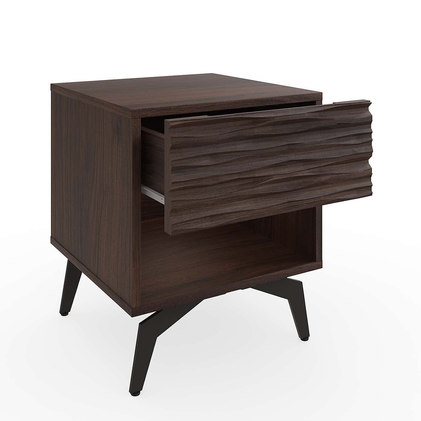 Ashcroft Side Table, Dark Walnut