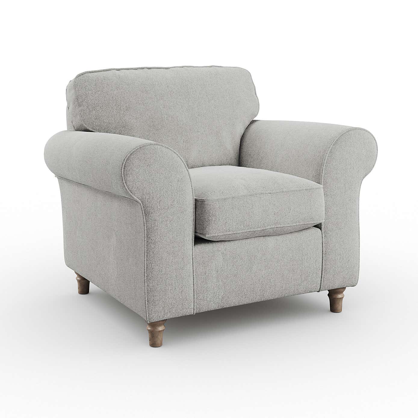 Flori Armchair, Soft Chenille