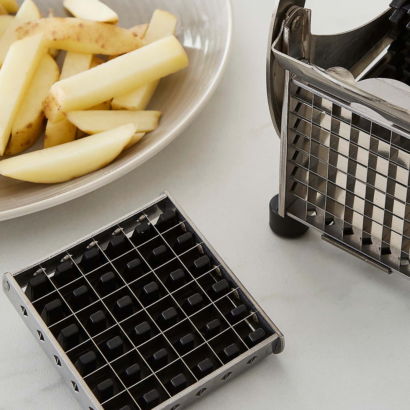 Gourmet Stainless Steel Potato Chipper