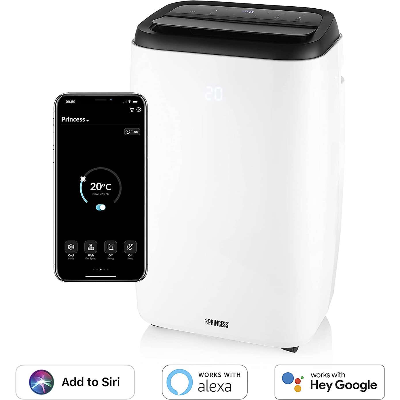 Princess Smart 12000 BTU Air Conditioner