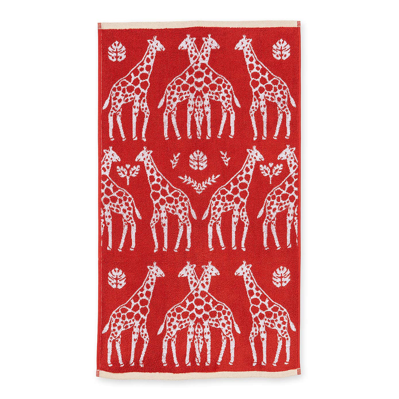 Giraffes Cotton Towel