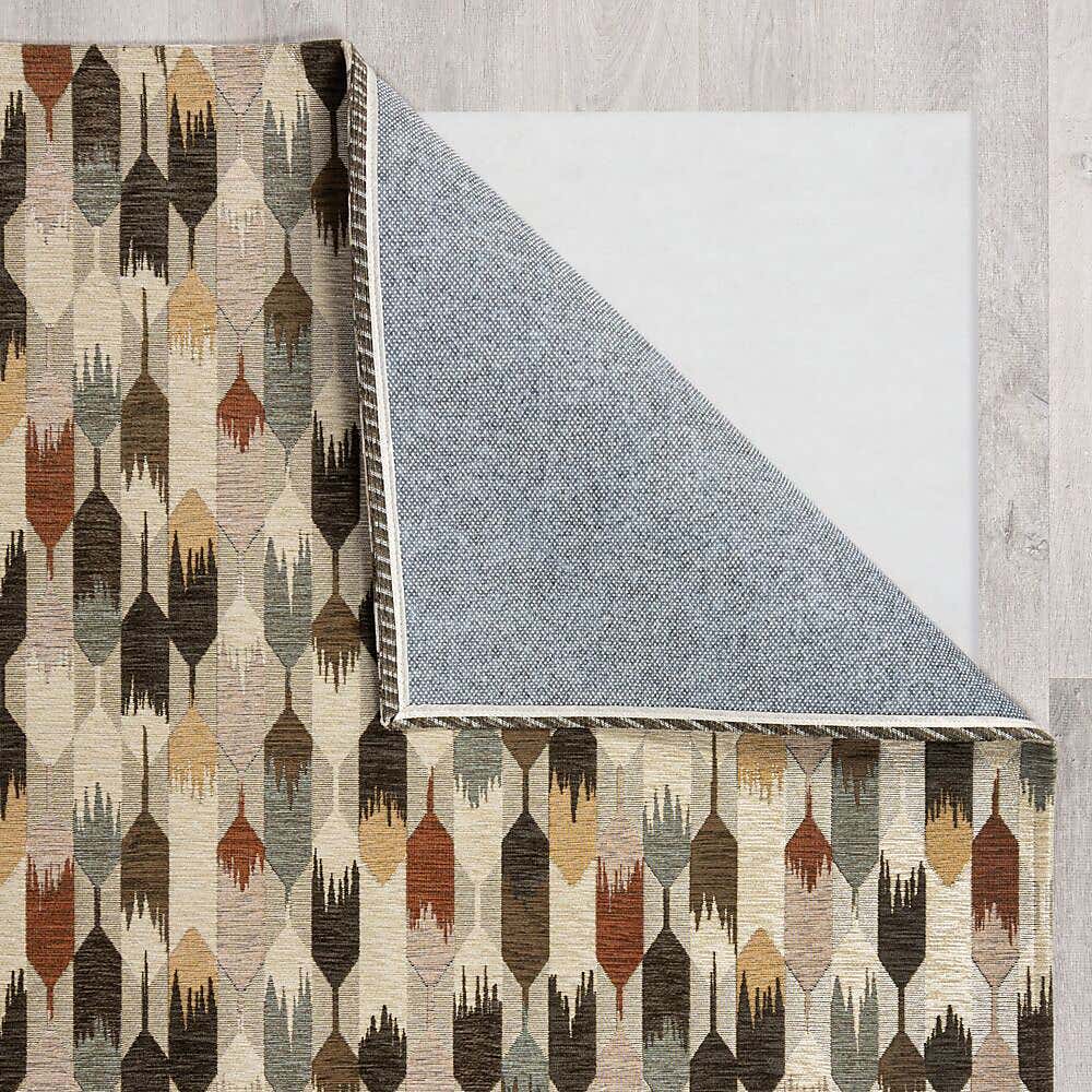 Kelso Geometric Chenille Rug