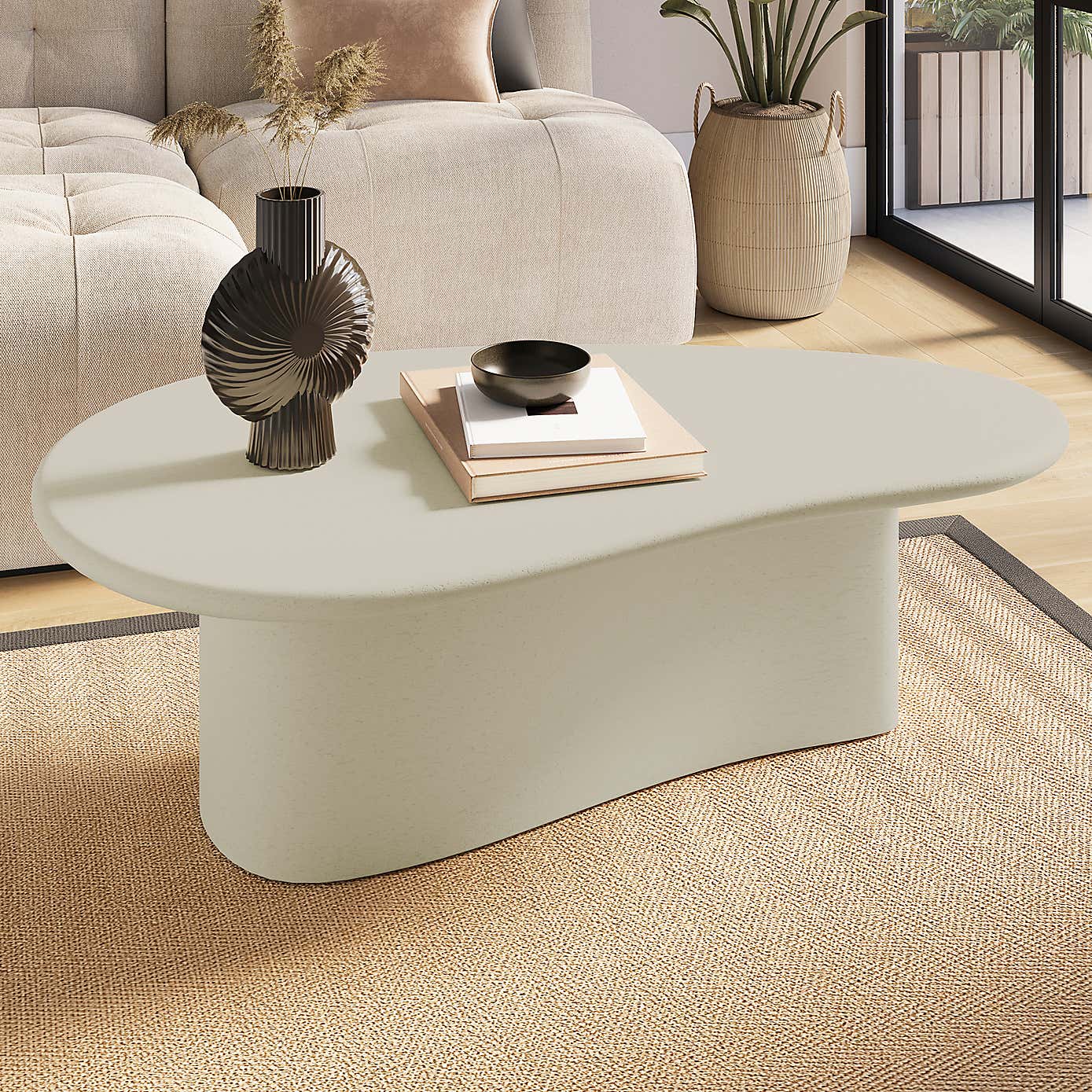 Rana Concrete Coffee Table