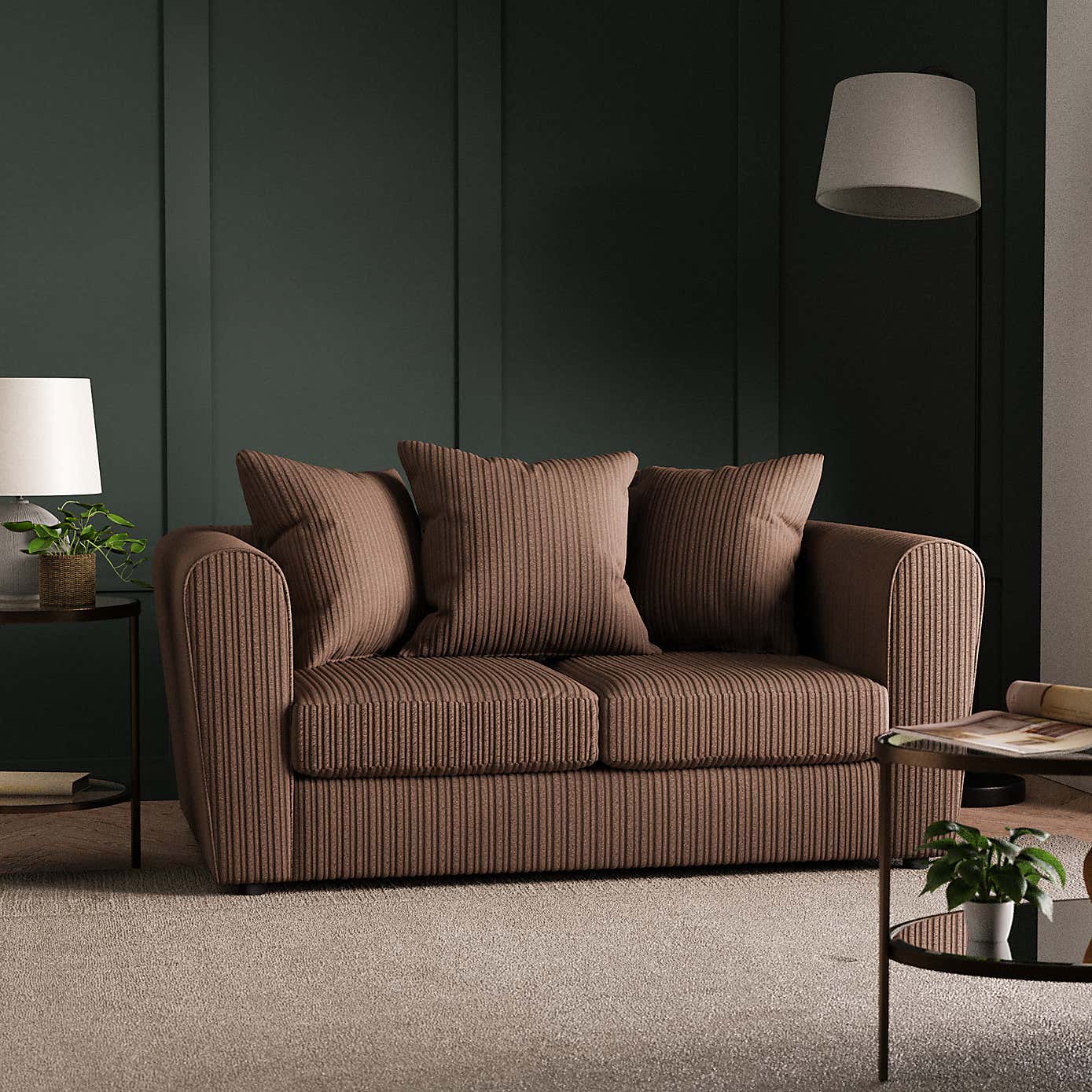 Blake Jumbo Cord 2 Seater Sofa