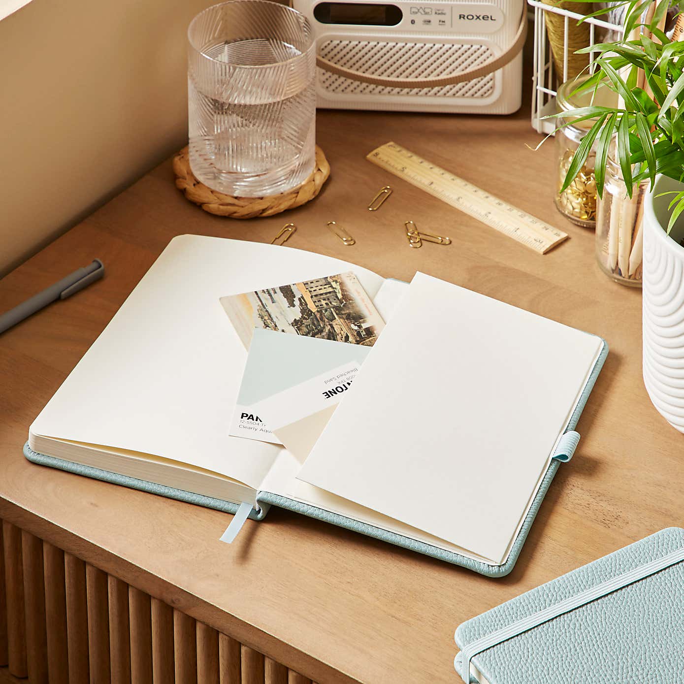 Waters and Noble Premium Faux Leather Notebook