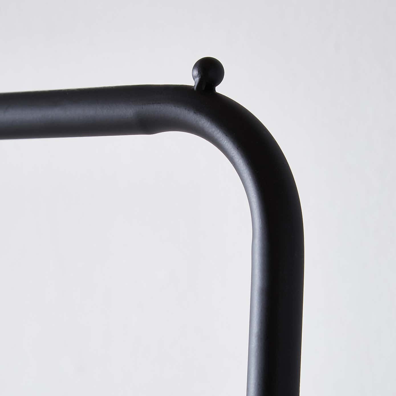 Metal Black Clothes Rail