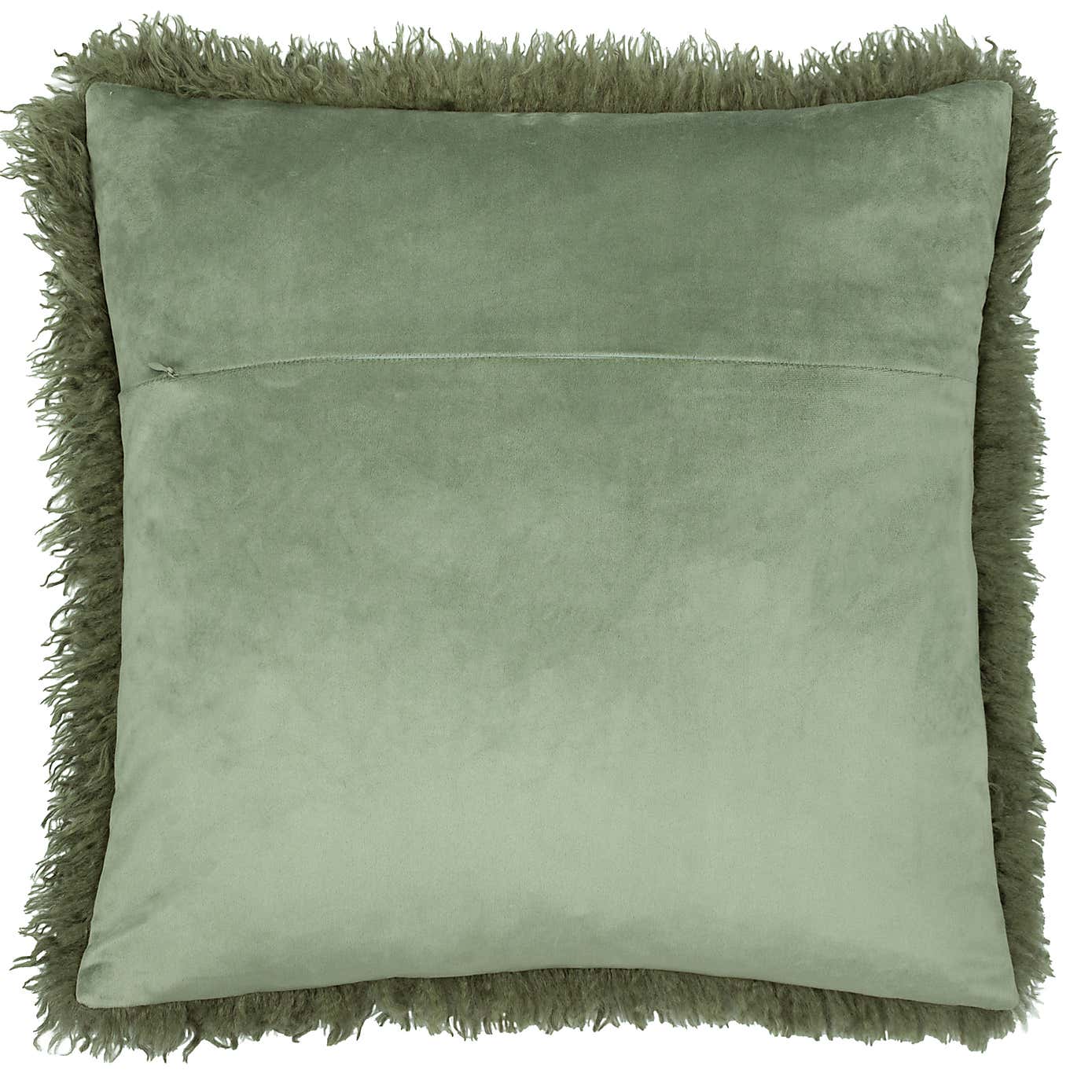 Rowan Faux Fur Square Cushion