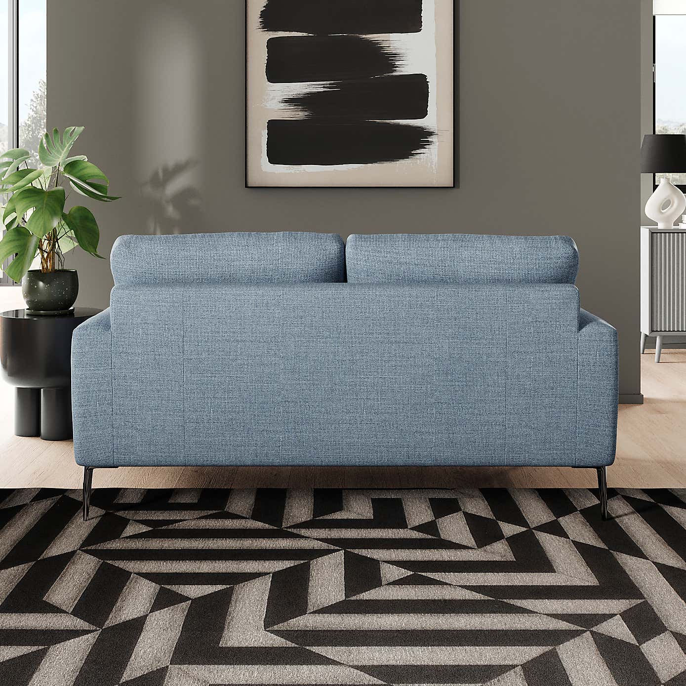 Lawson Chunky Tonal Weave 2 Seater Sofa