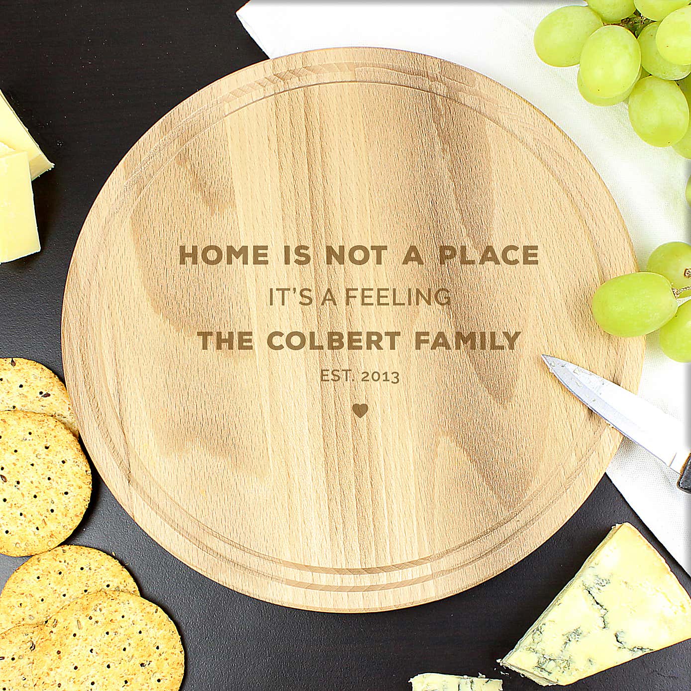 Personalised Wooden Chopping Board