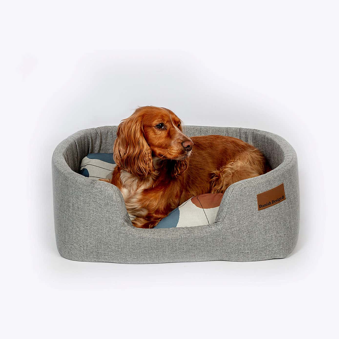 Danish Design Colour Block Lux Slumber Dog Bed