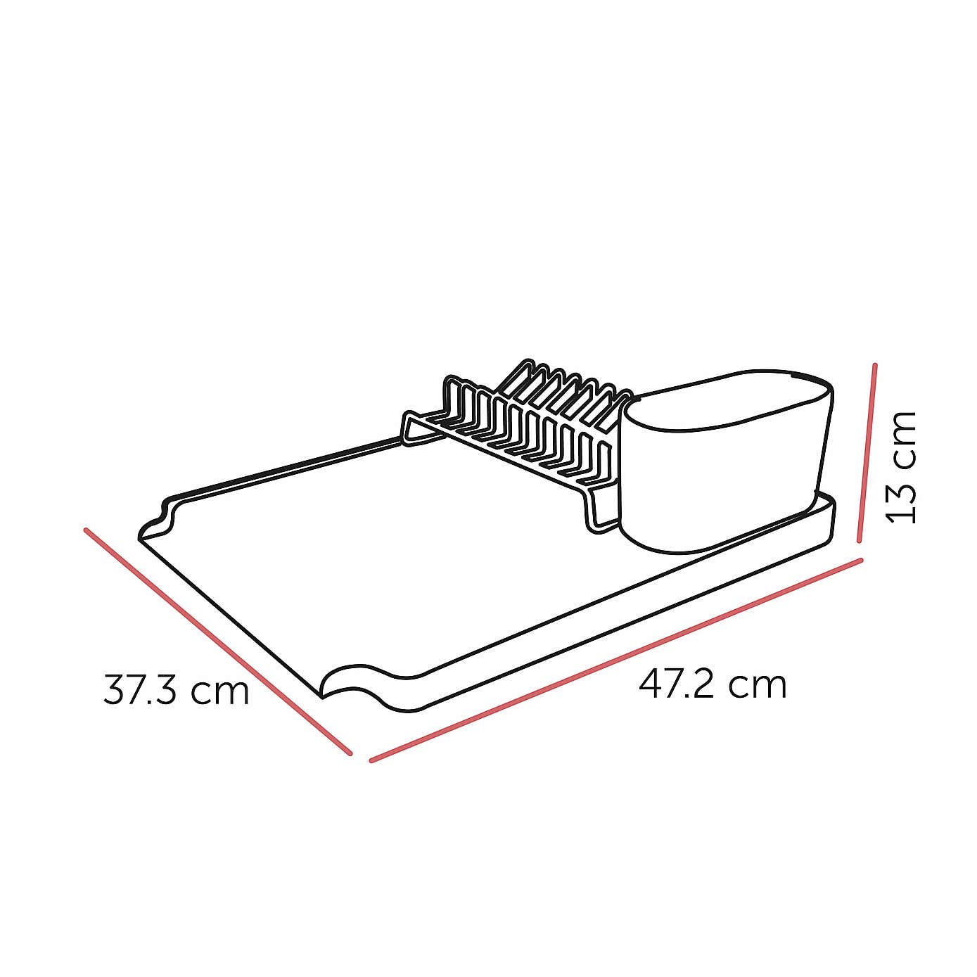 Reborn Recycled Large Draining Rack Sage Green