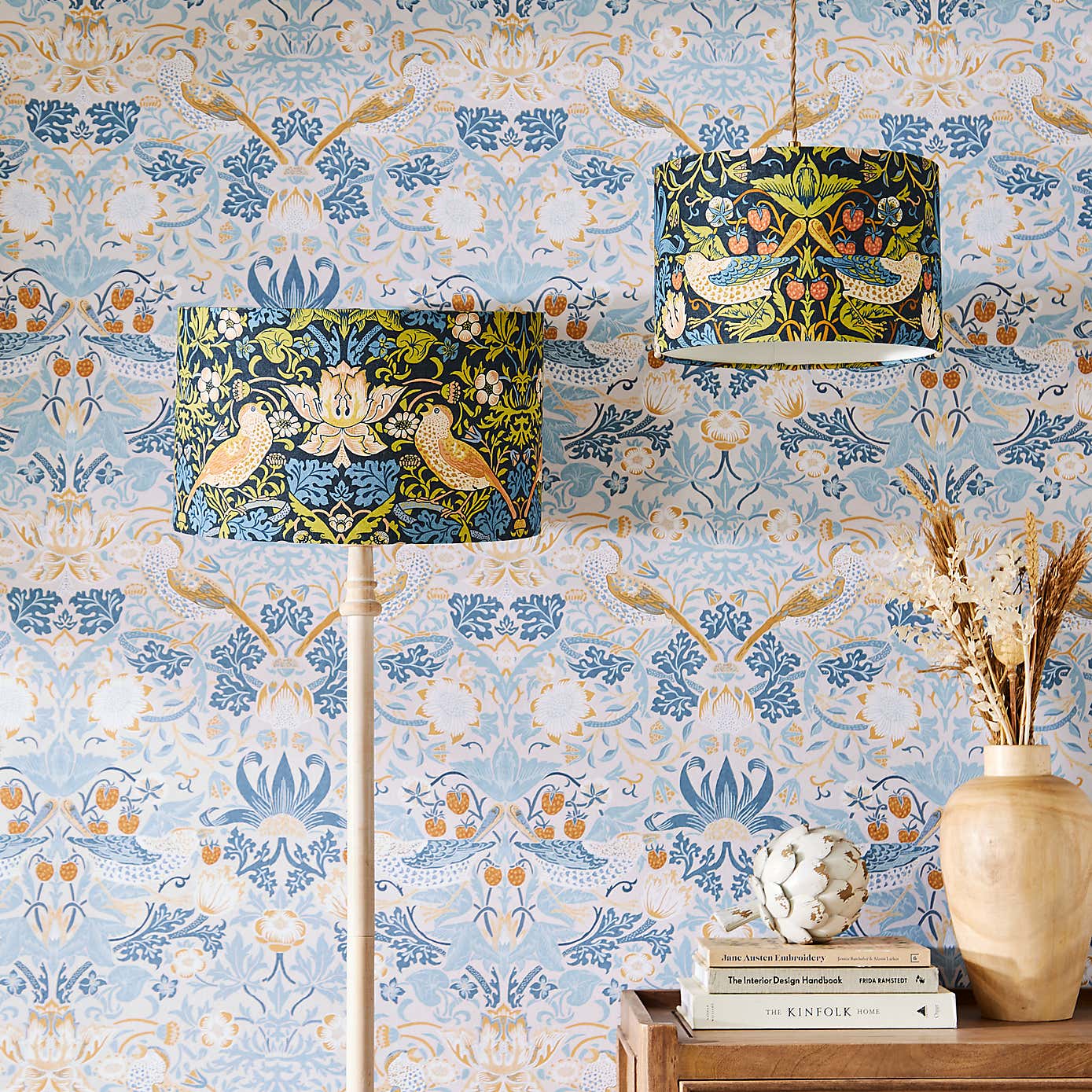 William Morris Strawberry Thief Lamp Shade