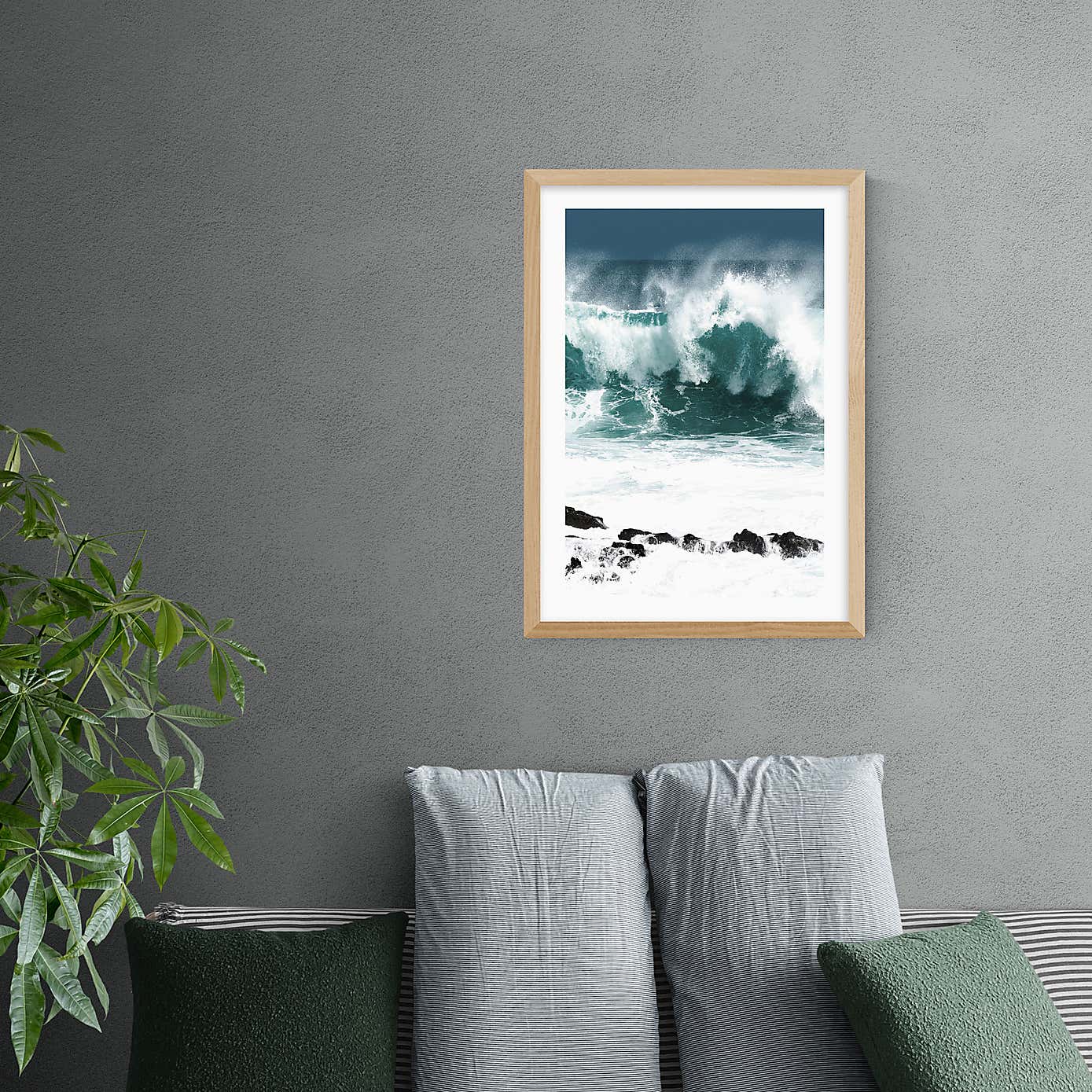 East End Prints Rolling Waves Print