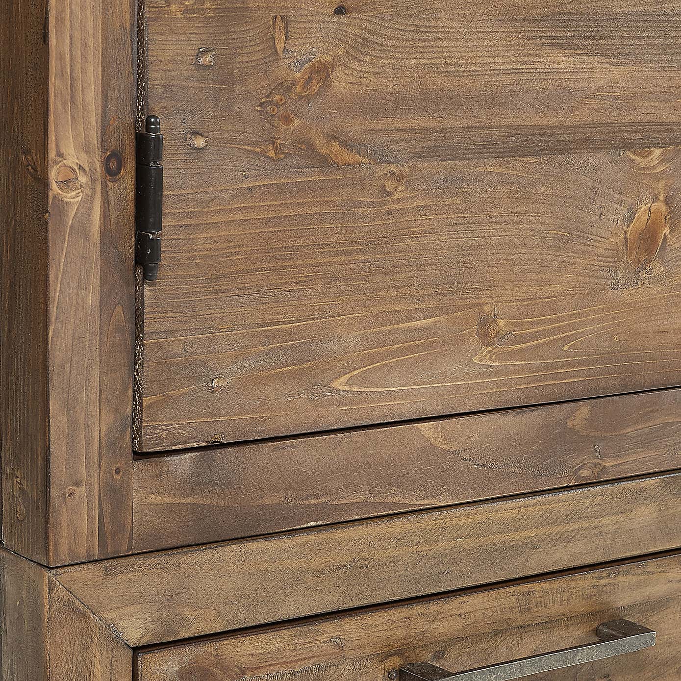 Homer 2 Door Wardrobe, Pine