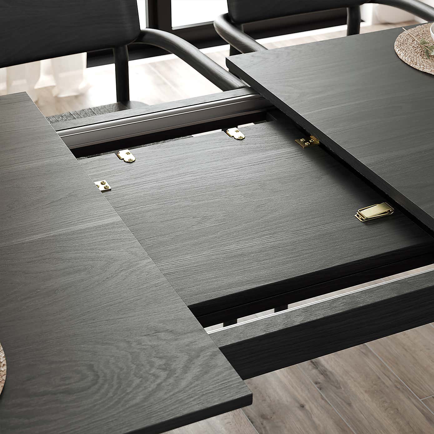 Hudson Rectangular Extendable Dining Table