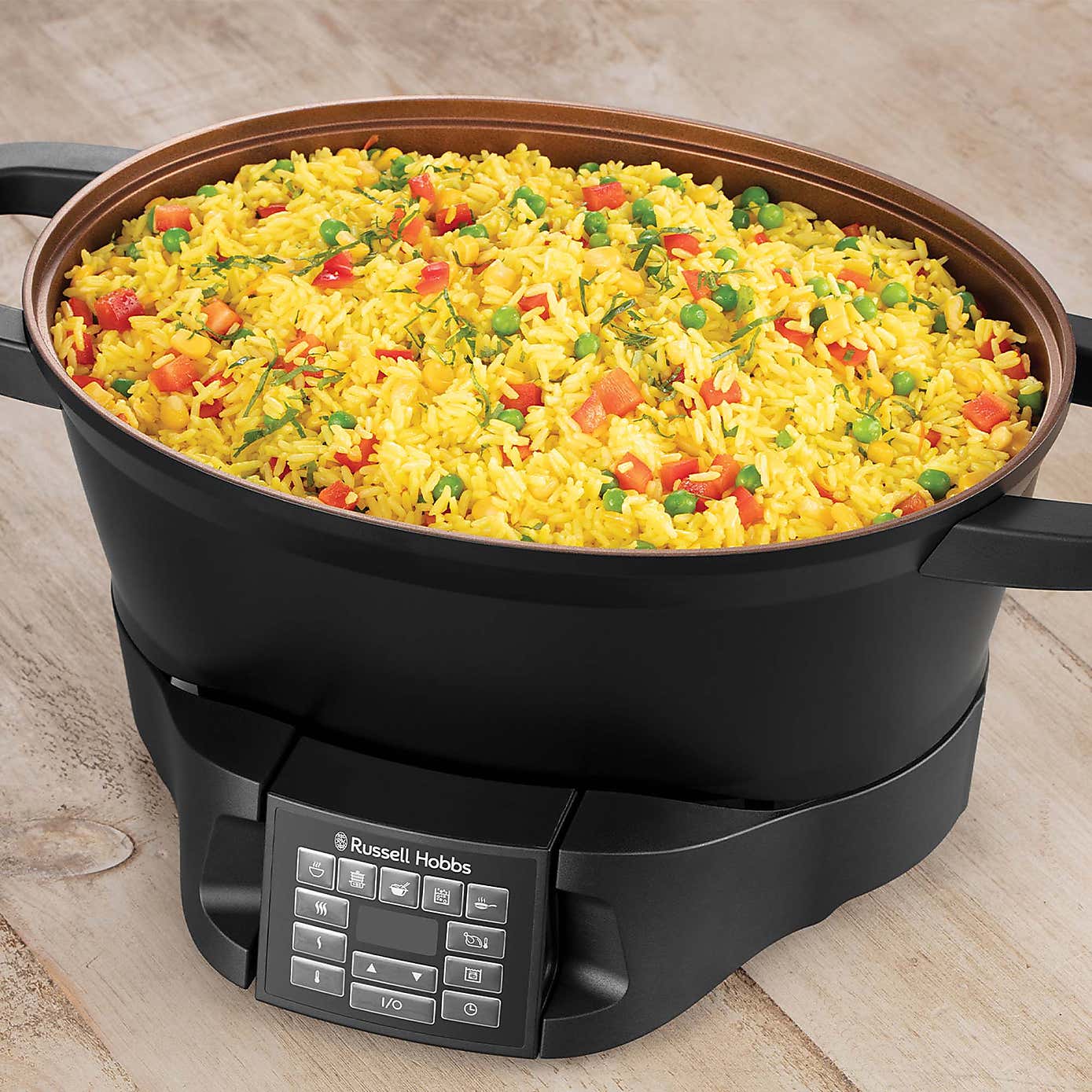 Russell Hobbs Good to Go 6.5L Black Multicooker