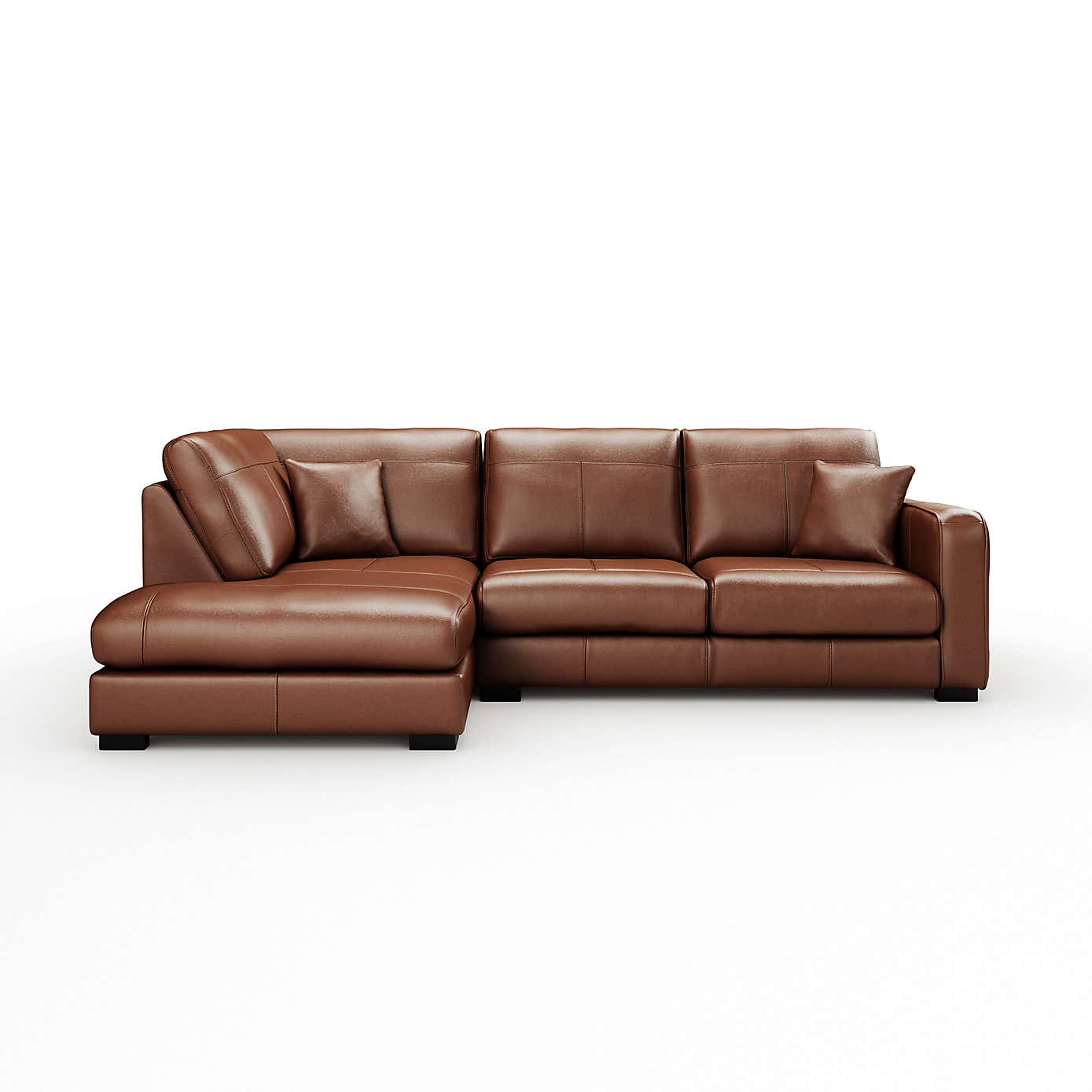 Carson Vintage Leather Large Corner Chaise Sofa