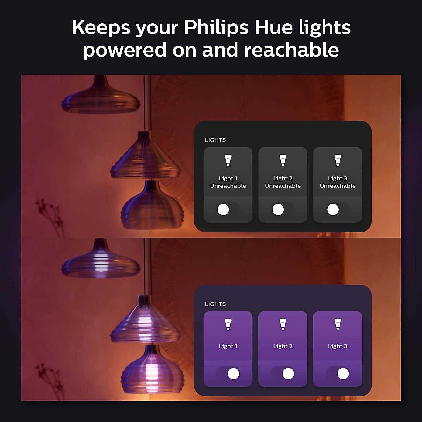 Philips HUE Smart Wall Switch Module 2 Pack
