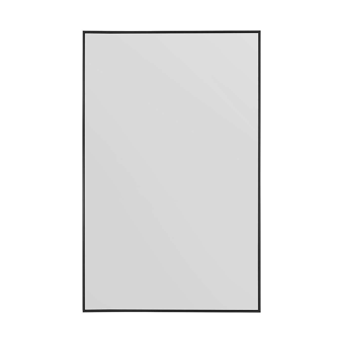 Artus Aluminium Rectangle Wide Full Length Wall Mirror